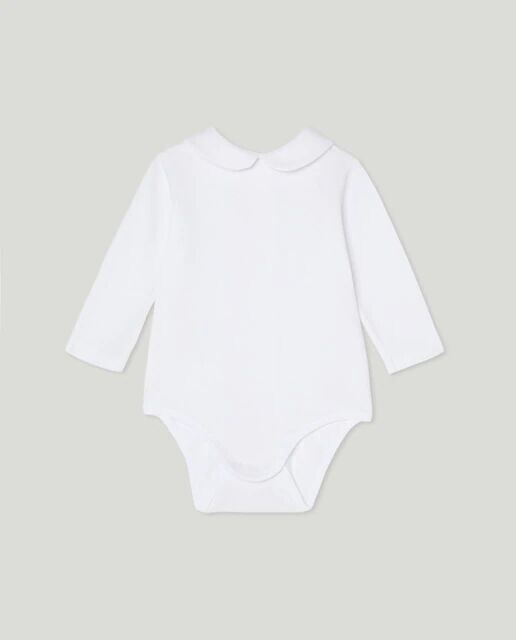 Детское боди с длинными рукавами Coconut El Corte Inglés, белый 
Детское боди с длинными рукавами Coconut El Corte Inglés, белый