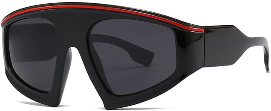 Очень большие солнцезащитные очки с плоской верхней частью, цельные, в стиле ретро, цветные, с оригинальным дизайном, прозрачные, с защитой от УФ-излучения UV400 TYUVIVO, Black
Очень большие солнцезащитные очки с плоской верхней частью, цельные, в стиле ретро, цветные, с оригинальным дизайном, прозрачные, с защитой от УФ-излучения UV400 TYUVIVO, Black