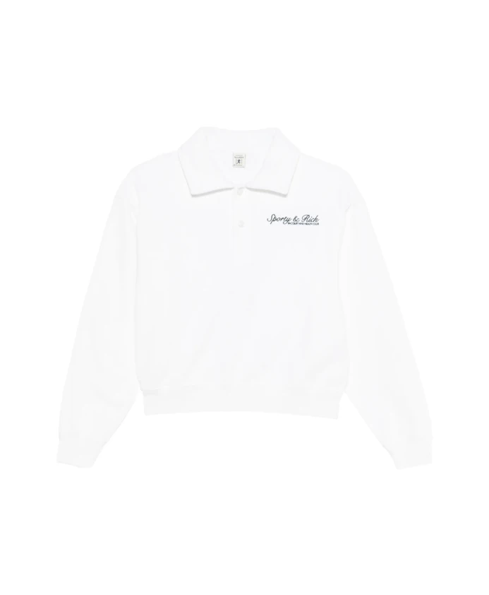 Толстовка-Поло Syracuse Sporty & Rich, белый
Толстовка-Поло Syracuse Sporty & Rich, белый