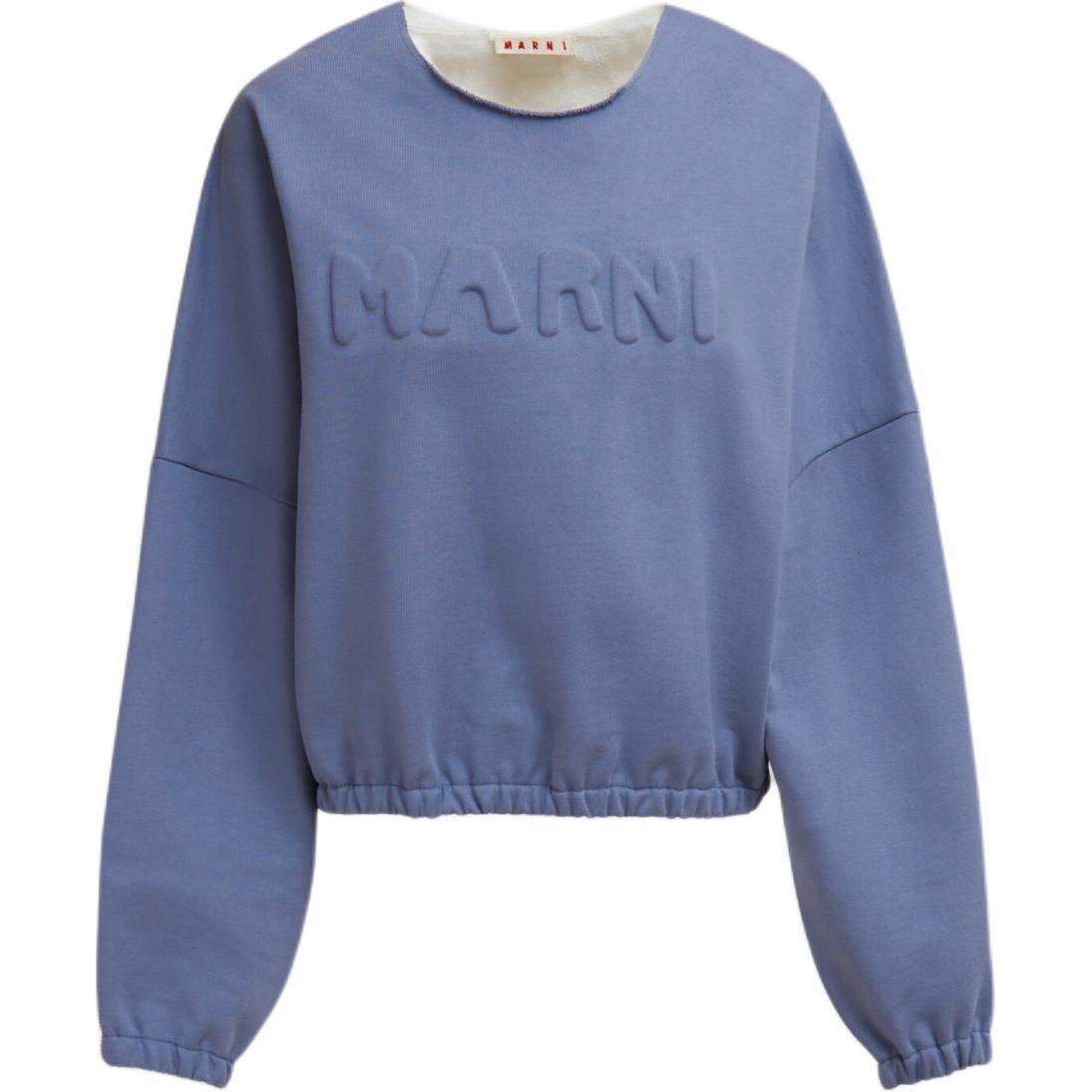 Свитшот с логотипом MARNI, синий
Свитшот с логотипом MARNI, синий