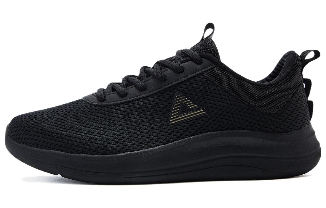 Кроссовки Qingyi для бега мужские с низким верхом, черные/светло-золотистые Peak
Кроссовки Qingyi для бега мужские с низким верхом, черные/светло-золотистые Peak