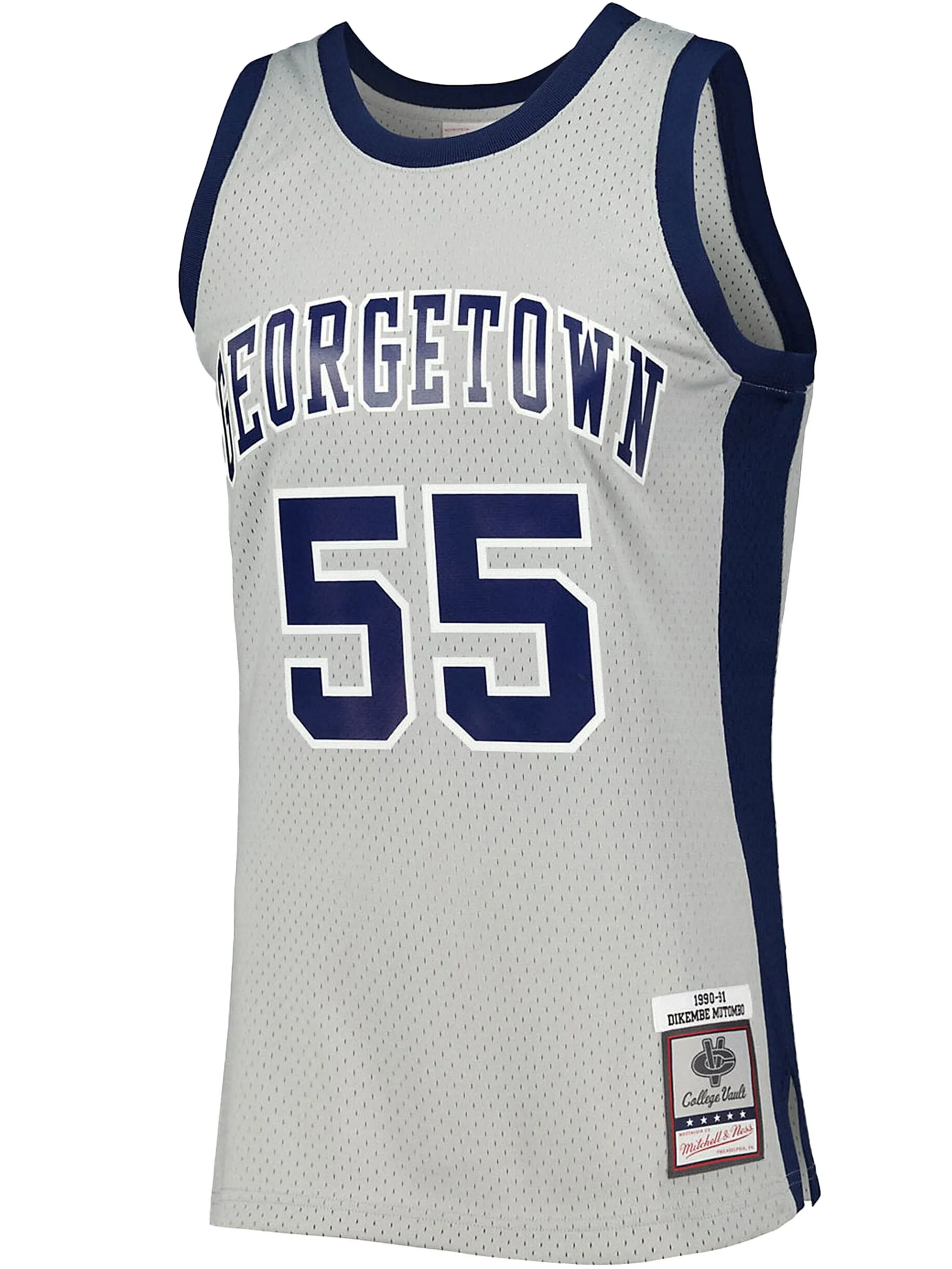 Топ NCAA Light Georgetown 1990 Dikembe Mutombo Mitchell & Ness, серый
Топ NCAA Light Georgetown 1990 Dikembe Mutombo Mitchell & Ness, серый