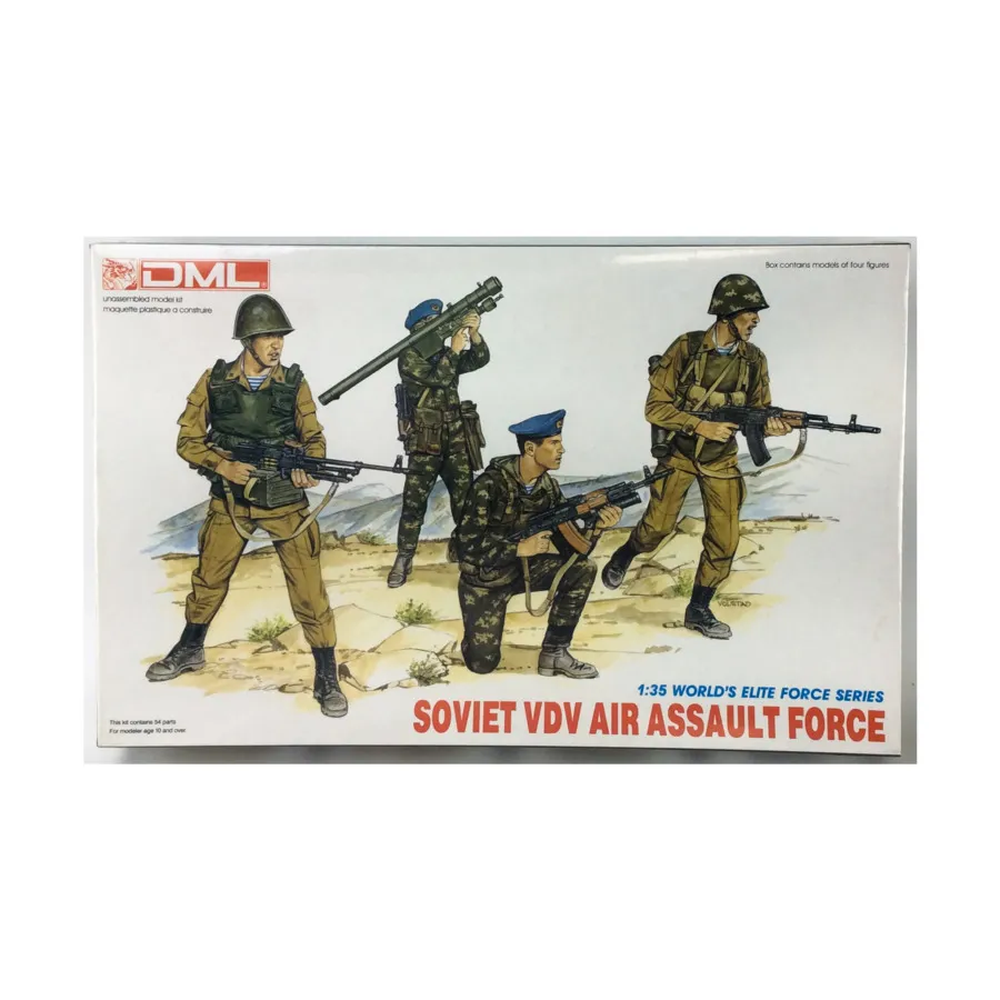 Советские десантно-штурмовые силы ВДВ, Dragon Models - World's Elite Force Series (1:35)
Советские десантно-штурмовые силы ВДВ, Dragon Models - World's Elite Force Series (1:35)