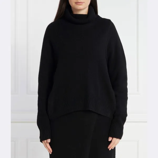 Водолазка свободного кроя из шерсти капрера Max&Co., черный
Водолазка свободного кроя из шерсти капрера Max&Co., черный