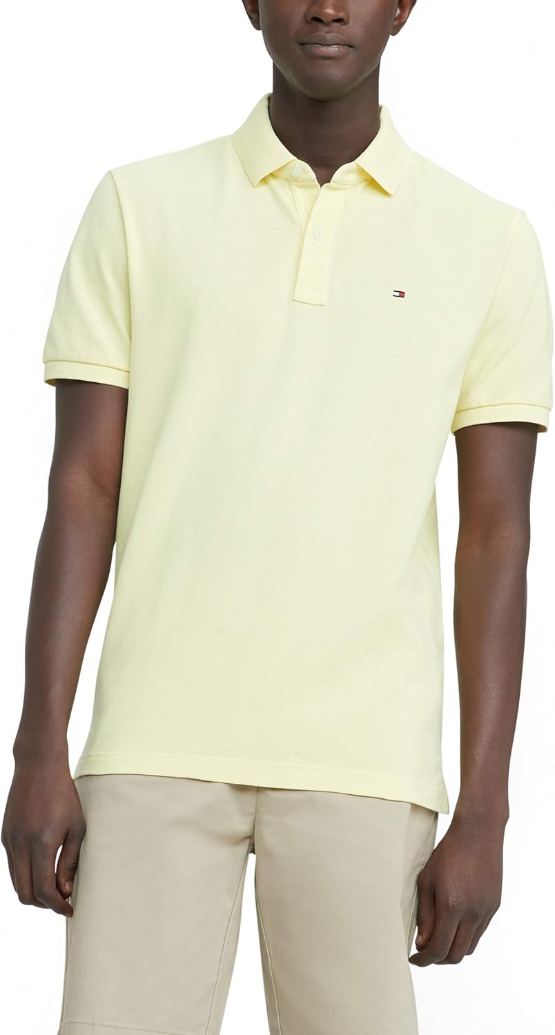 Мужская рубашка-поло Tommy Hilfiger с коротким рукавом, хлопковый пике, крой на заказ, Yellow Iris, Желтый, Мужская рубашка-поло Tommy Hilfiger с коротким рукавом, хлопковый пике, крой на заказ, Yellow Iris
Мужская рубашка-поло Tommy Hilfiger с коротким рукавом, хлопковый пике, крой на заказ, Yellow Iris, Желтый, Мужская рубашка-поло Tommy Hilfiger с коротким рукавом, хлопковый пике, крой на заказ, Yellow Iris