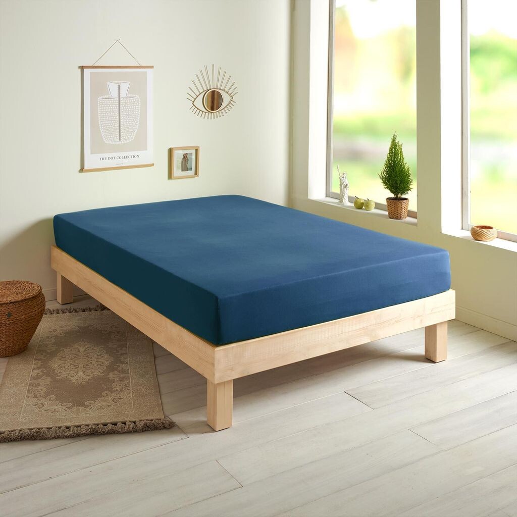 Простыня Dream Sleep Basic одинарная трикотажная 120x200 см - 130x200 см темно-синяя Traumschlaf
Простыня Dream Sleep Basic одинарная трикотажная 120x200 см - 130x200 см темно-синяя Traumschlaf