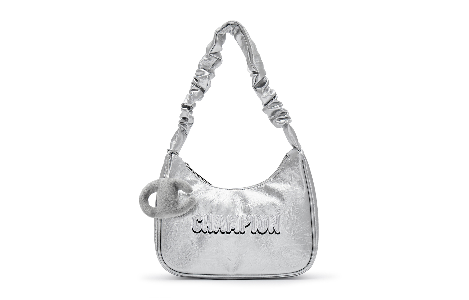 Champion Синтетическая кожаная рюкзак-сумка через плечо унисекс разноцветный, Silver 
Champion Синтетическая кожаная рюкзак-сумка через плечо унисекс разноцветный, Silver