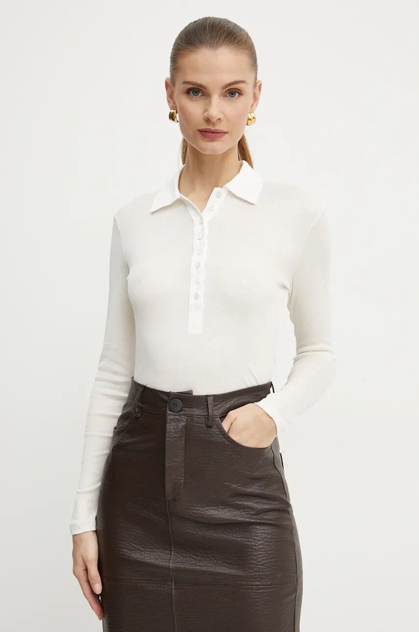 Хлопковый топ Pinko с длинными рукавами, бежевый
Хлопковый топ Pinko с длинными рукавами, бежевый