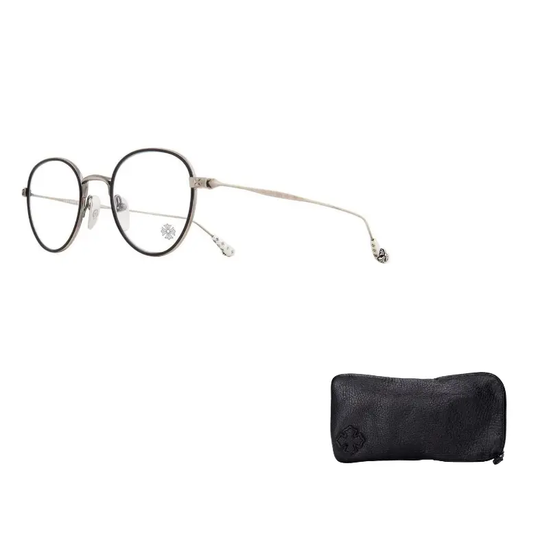 Chrome Hearts Оправы для очков из титанового сплава овальной формы, унисекс, серебристые
Chrome Hearts Оправы для очков из титанового сплава овальной формы, унисекс, серебристые