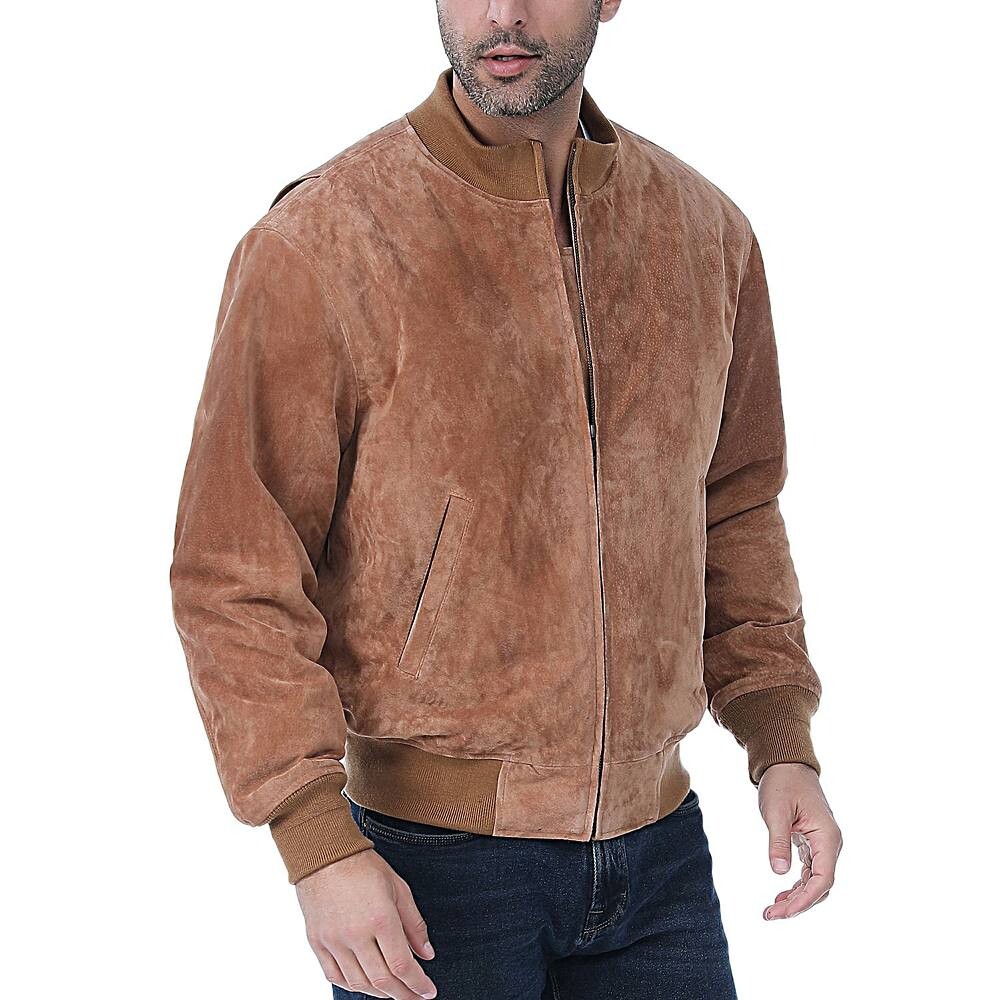 Мужская кожаная замшевая куртка-цистерна времен Второй мировой войны Landing Leathers, цвет Camel
Мужская кожаная замшевая куртка-цистерна времен Второй мировой войны Landing Leathers, цвет Camel