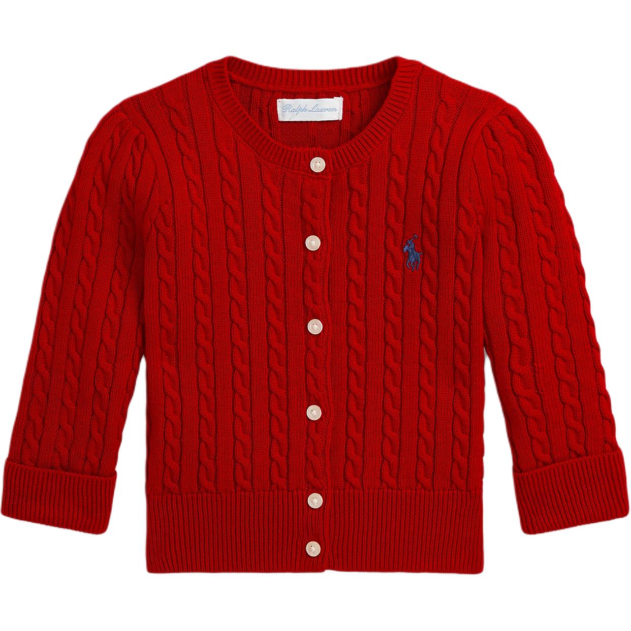 Свитер для младенцев и малышей Polo Ralph Lauren, красный
Свитер для младенцев и малышей Polo Ralph Lauren, красный