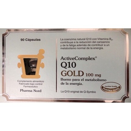 Pharma Nord Activecomplex Q10 Gold 100 мг 90 капсул
Pharma Nord Activecomplex Q10 Gold 100 мг 90 капсул