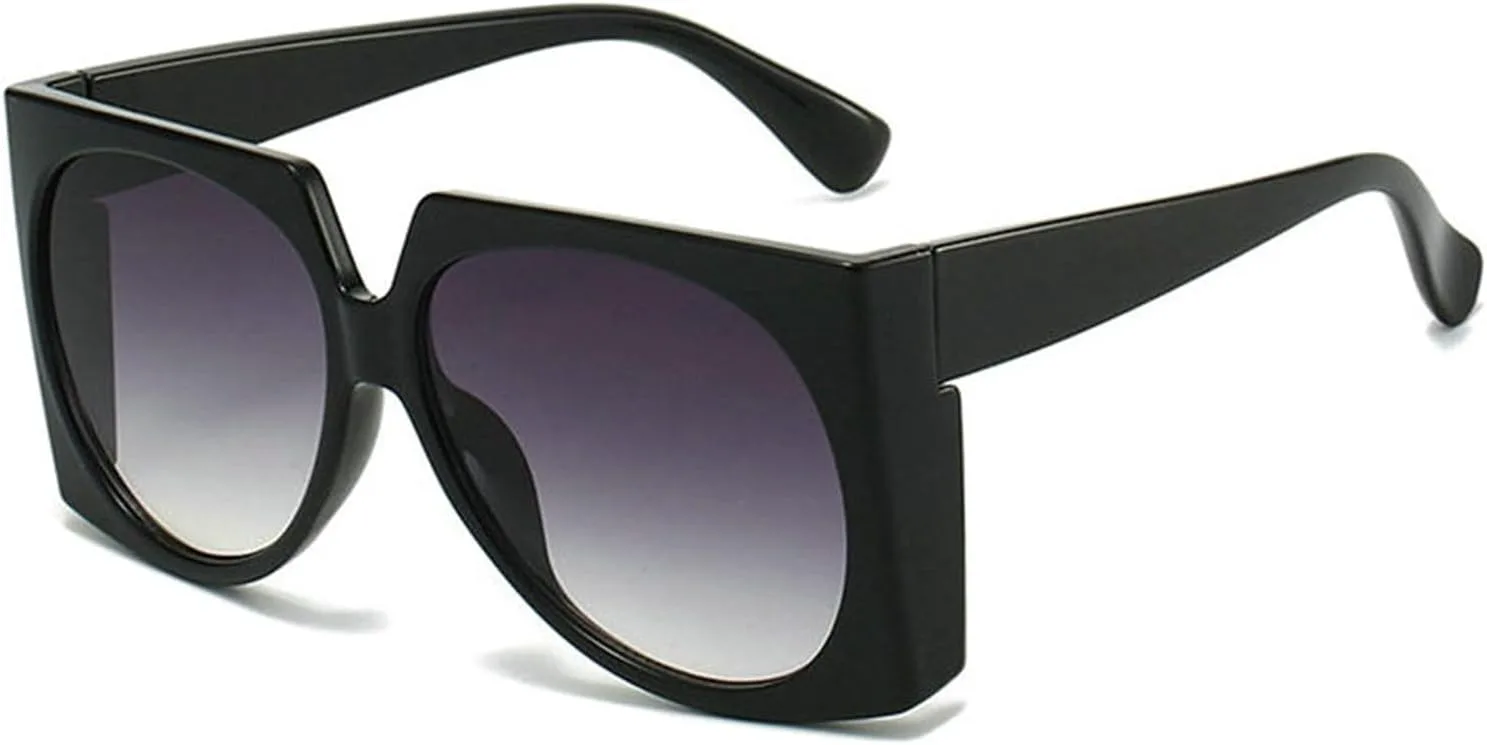 Винтажные большие квадратные солнцезащитные очки Willochra для женщин, модные солнцезащитные очки-щит в стиле Y2K, женские градиентные очки с широкими дужками, C1
Винтажные большие квадратные солнцезащитные очки Willochra для женщин, модные солнцезащитные очки-щит в стиле Y2K, женские градиентные очки с широкими дужками, C1