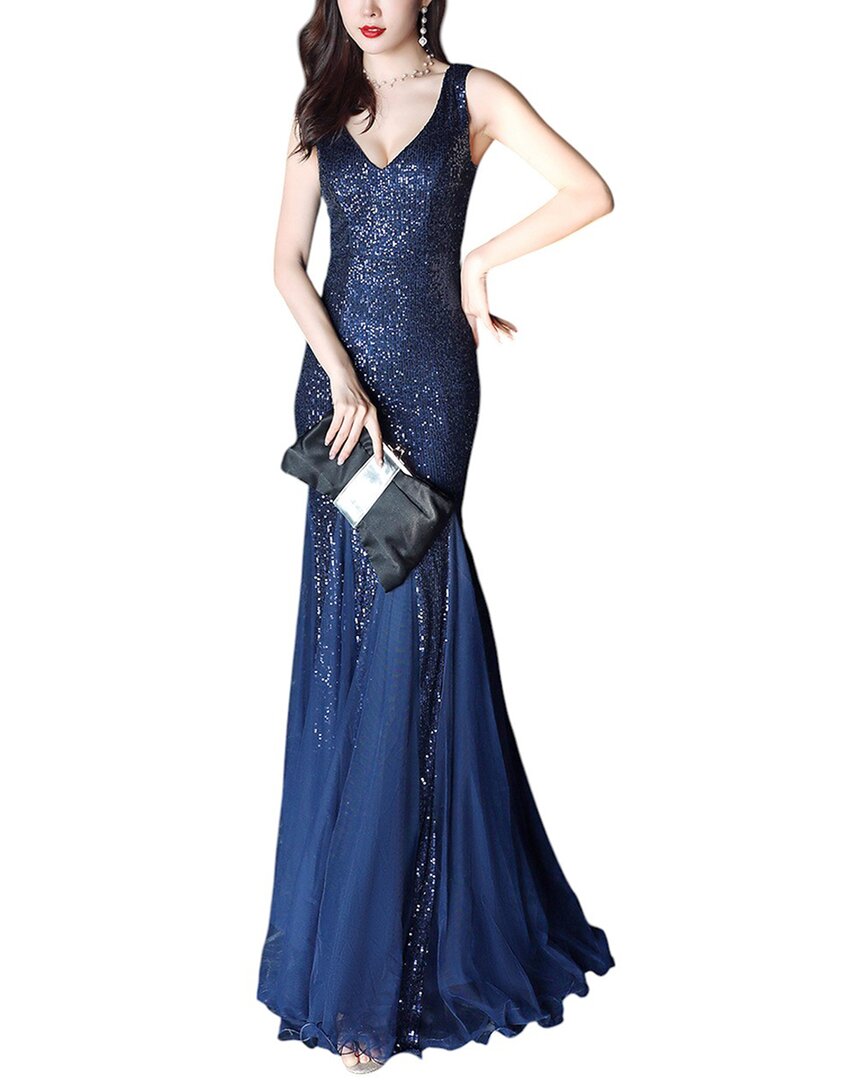 KALINNU Макси-платье, темно-синий
KALINNU Макси-платье, темно-синий