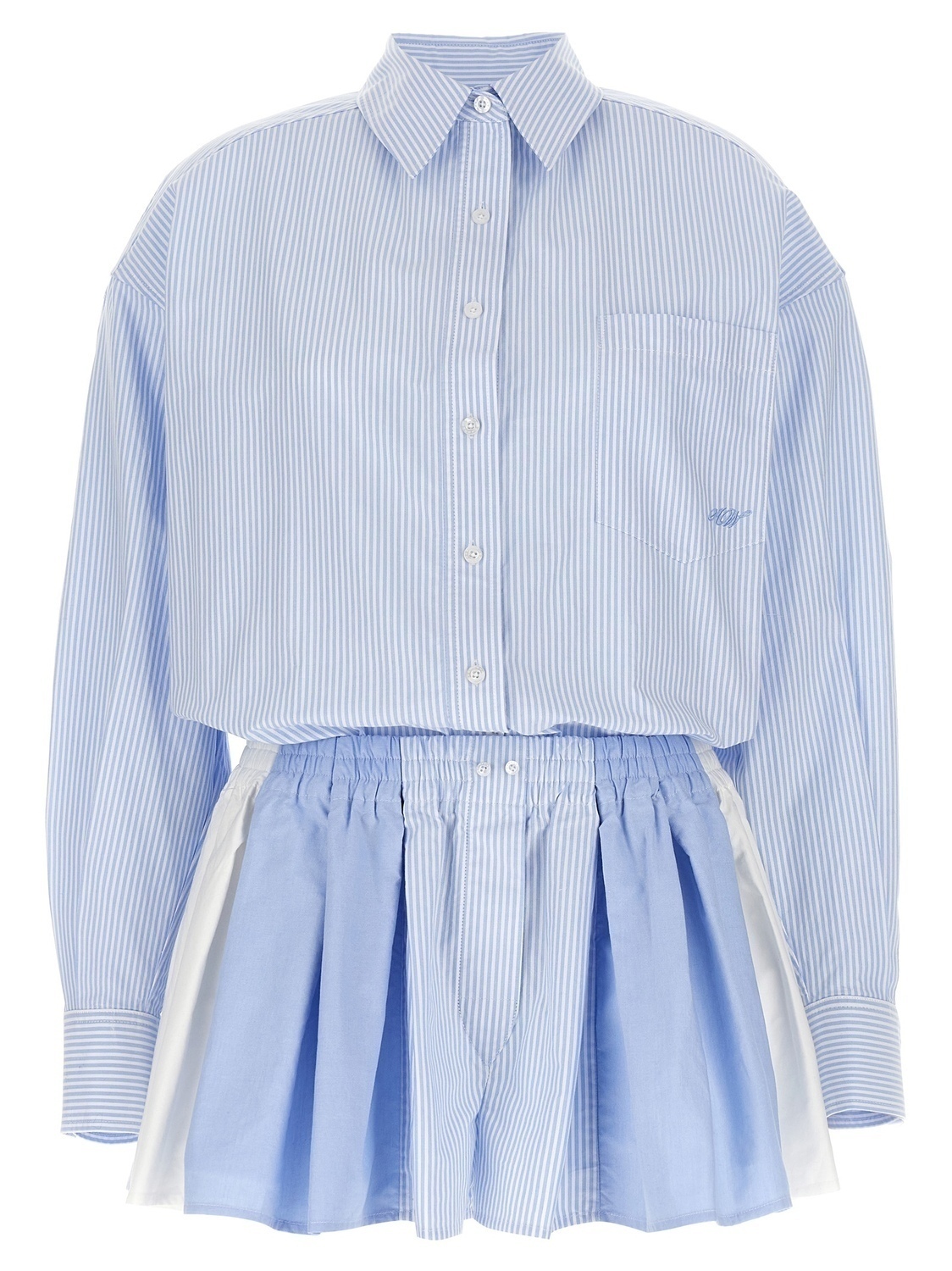 Комбинезон «Prestyled Pleated Boxer Romper» Alexander Wang, мультиколор
Комбинезон «Prestyled Pleated Boxer Romper» Alexander Wang, мультиколор
