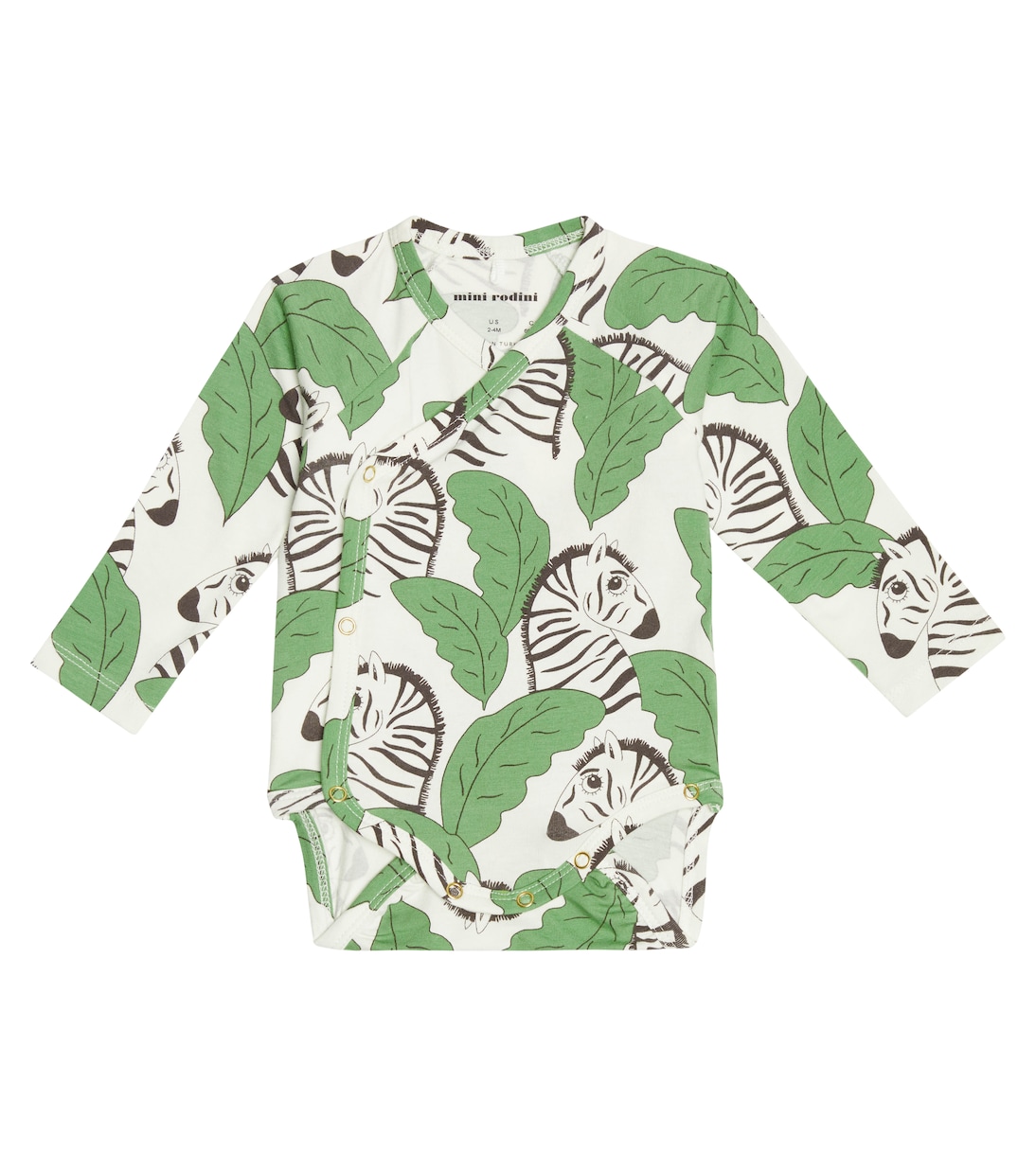 Боди из джерси с принтом Малыши Зебры Mini Rodini, зеленый
Боди из джерси с принтом Малыши Зебры Mini Rodini, зеленый