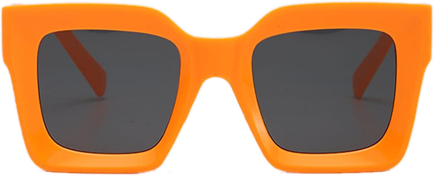 Квадратные солнцезащитные очки большого размера для женщин и мужчин, модные в стиле 90-х, массивные солнцезащитные очки-маска, ретро-очки в толстой оправе mincl, Orange
Квадратные солнцезащитные очки большого размера для женщин и мужчин, модные в стиле 90-х, массивные солнцезащитные очки-маска, ретро-очки в толстой оправе mincl, Orange