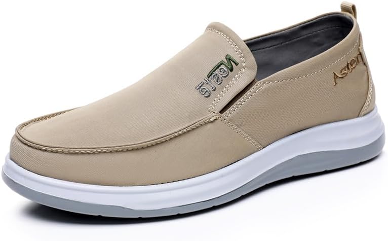 Мужские повседневные кеды без шнурков из ткани, удобные, дышащие, для улицы, с нескользящей и прочной подошвой Asifn, коричневый
Мужские повседневные кеды без шнурков из ткани, удобные, дышащие, для улицы, с нескользящей и прочной подошвой Asifn, коричневый