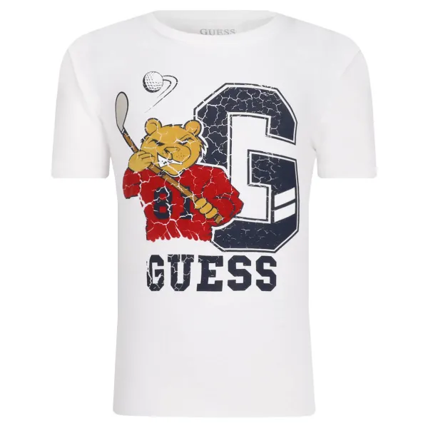 Футболка стандартного кроя Guess, белый
Футболка стандартного кроя Guess, белый