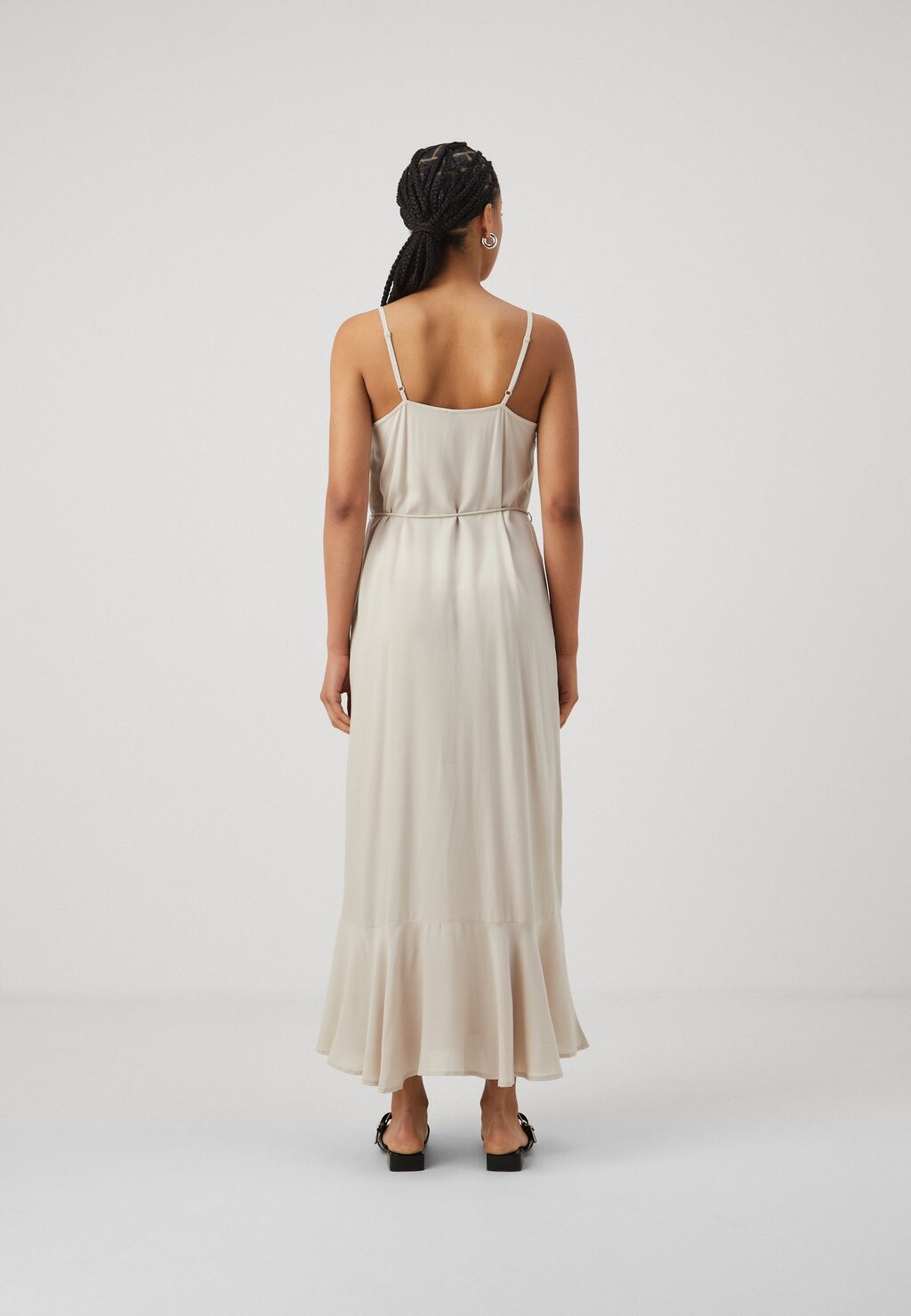 Платье макси Pcnya Slip Button Dress Pieces, серебристо-серое
Платье макси Pcnya Slip Button Dress Pieces, серебристо-серое