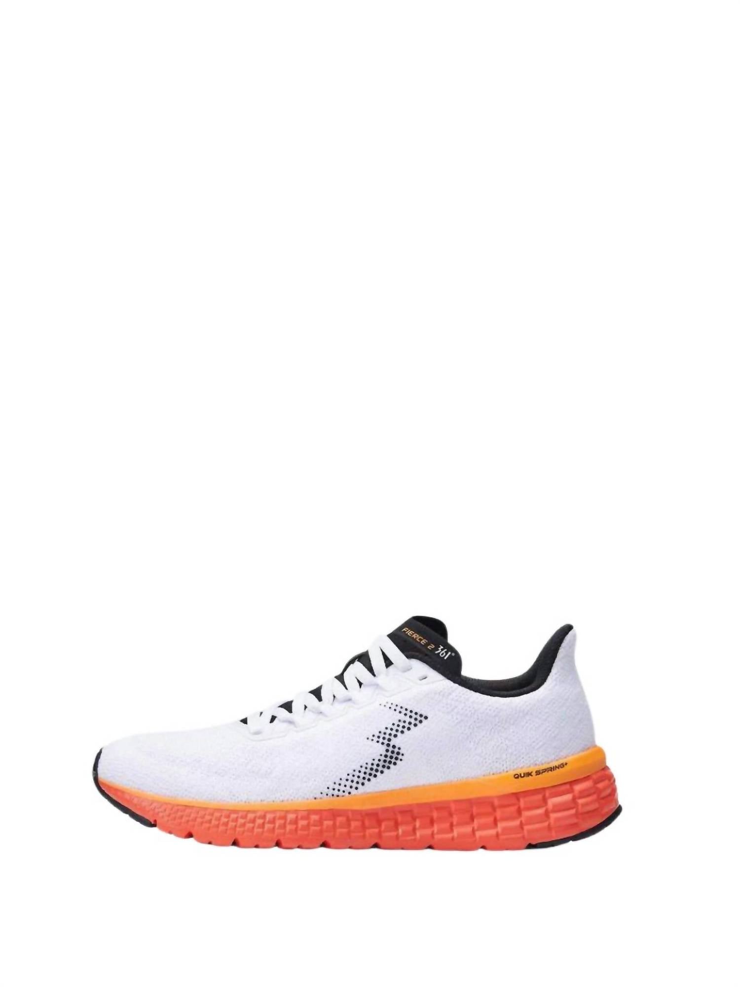 Мужские кроссовки Fierce 2 Trainer - Средняя ширина в цвете Белый, Magma Orange 361 Degrees
Мужские кроссовки Fierce 2 Trainer - Средняя ширина в цвете Белый, Magma Orange 361 Degrees