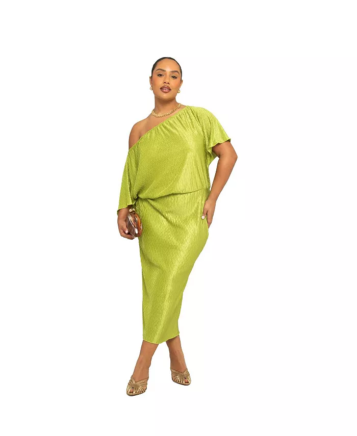 Женское платье Midaxi с шевронным узором FASHION-SZN CURVE, зеленый
Женское платье Midaxi с шевронным узором FASHION-SZN CURVE, зеленый