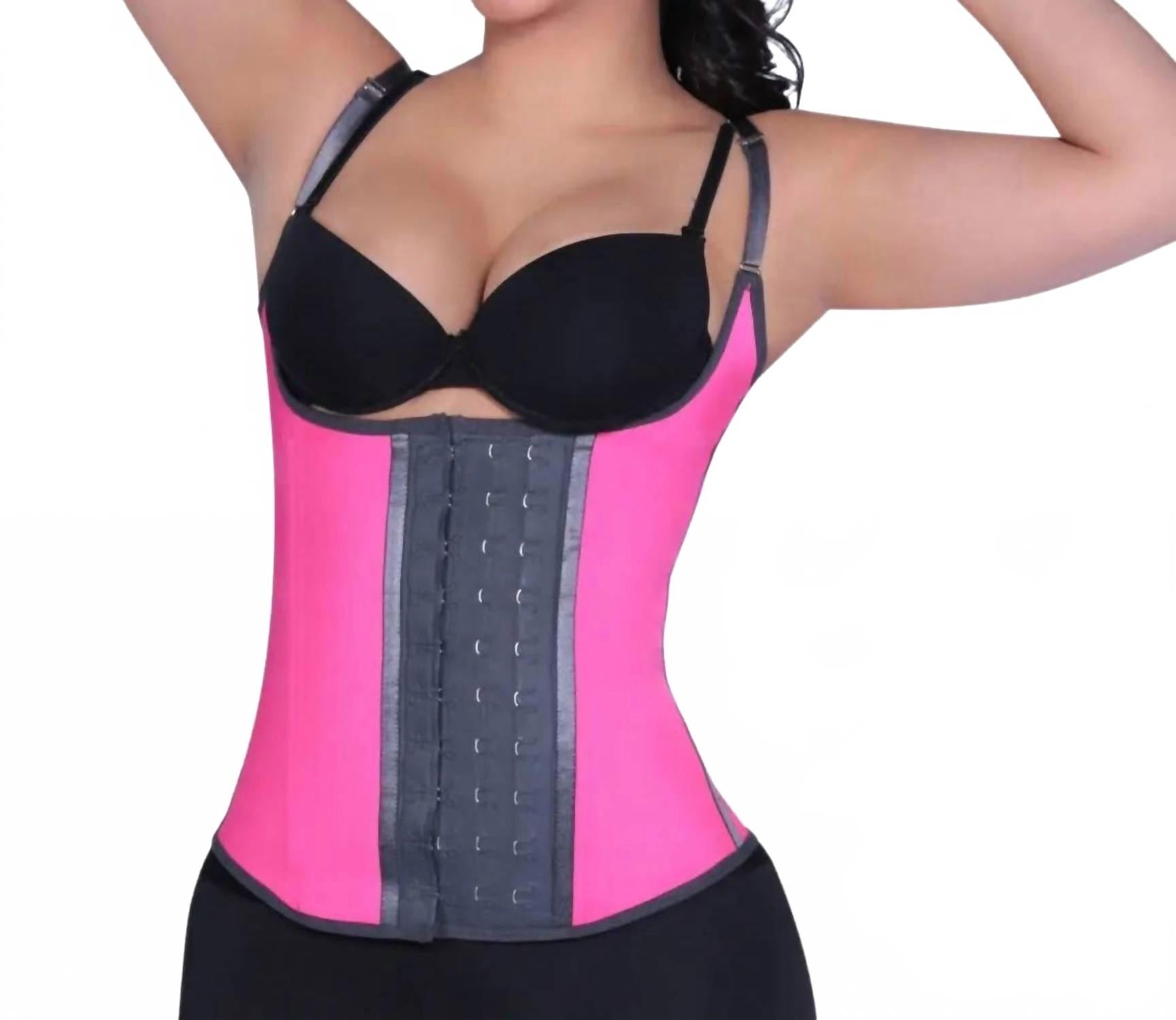 Утягивающий корсет из латекса с ремнями, цвет H32/фуксия Siluets
Утягивающий корсет из латекса с ремнями, цвет H32/фуксия Siluets