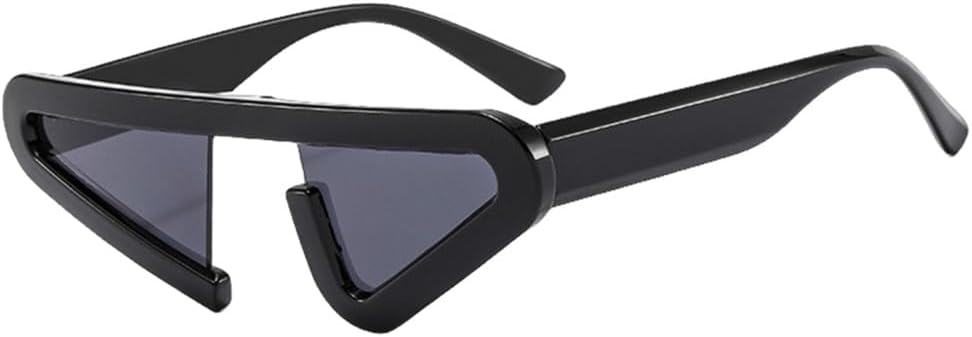 Модные солнцезащитные очки треугольной формы «кошачий глаз» для женщин и мужчин, в стиле ретро, хип-хоп, трендовые солнцезащитные очки с защитой от УФ-излучения UV400 MTZJH, Black Grey
Модные солнцезащитные очки треугольной формы «кошачий глаз» для женщин и мужчин, в стиле ретро, хип-хоп, трендовые солнцезащитные очки с защитой от УФ-излучения UV400 MTZJH, Black Grey