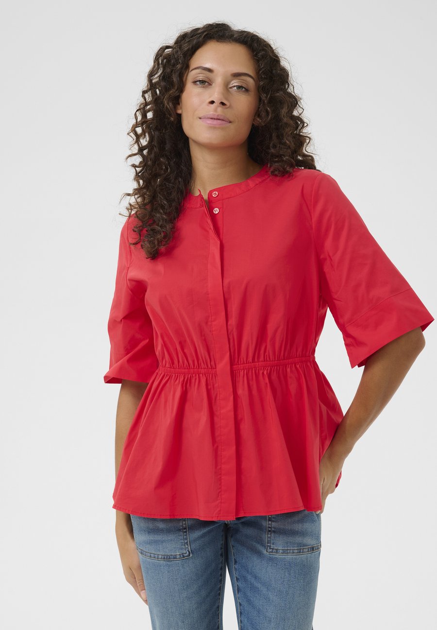 Блуза Culture Button-down blouse, Fiery Red/Red
Блуза Culture Button-down blouse, Fiery Red/Red