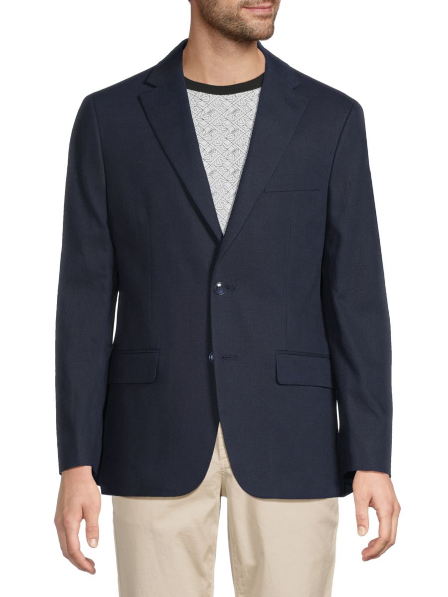 Спортивное пальто современного кроя из льняной смеси Tommy Hilfiger, темно-синий
Спортивное пальто современного кроя из льняной смеси Tommy Hilfiger, темно-синий