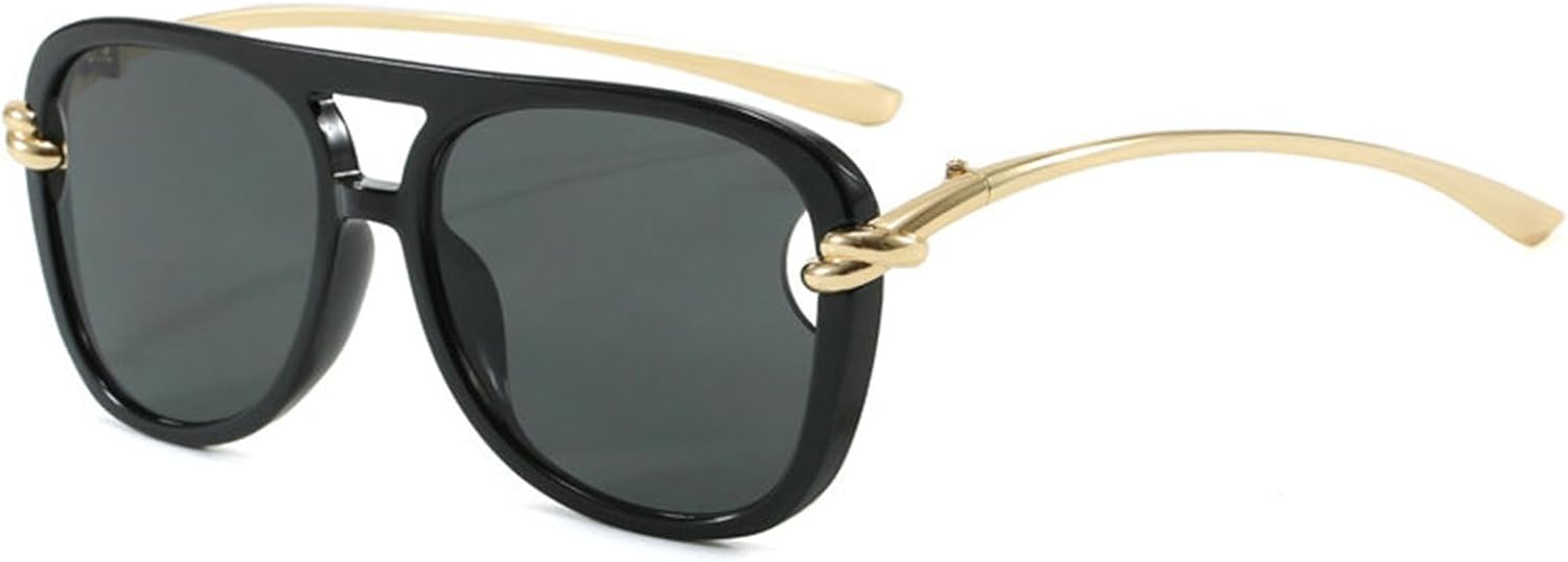 Солнцезащитные очки Willochra Square Oversized Pilot для женщин и мужчин, модные солнцезащитные очки с плоской верхней частью, металлическая оправа, большие очки с защитой от УФ-излучения UV400, C1
Солнцезащитные очки Willochra Square Oversized Pilot для женщин и мужчин, модные солнцезащитные очки с плоской верхней частью, металлическая оправа, большие очки с защитой от УФ-излучения UV400, C1