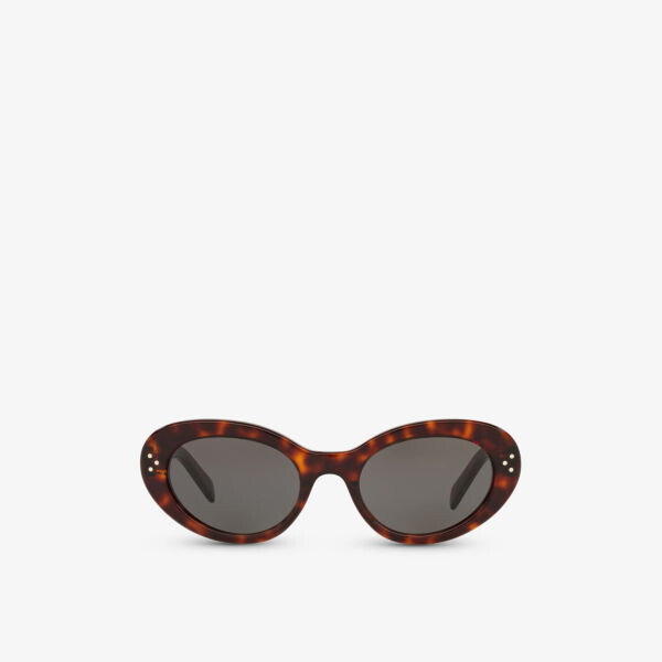 Солнцезащитные очки в черепаховой оправе «кошачий глаз» из ацетата Cl000311 cl40193i Celine, коричневый
Солнцезащитные очки в черепаховой оправе «кошачий глаз» из ацетата Cl000311 cl40193i Celine, коричневый