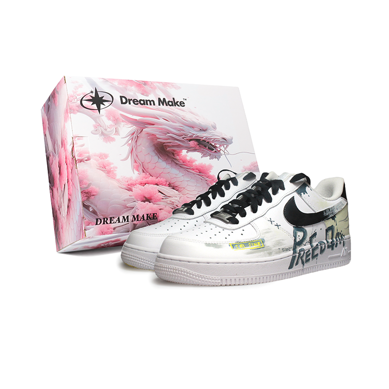 Nike Кроссовки Air Force 1 Romantic Sense Of Freedom с нескользящей подошвой, износостойкие, мужские, черно-белые
Nike Кроссовки Air Force 1 Romantic Sense Of Freedom с нескользящей подошвой, износостойкие, мужские, черно-белые