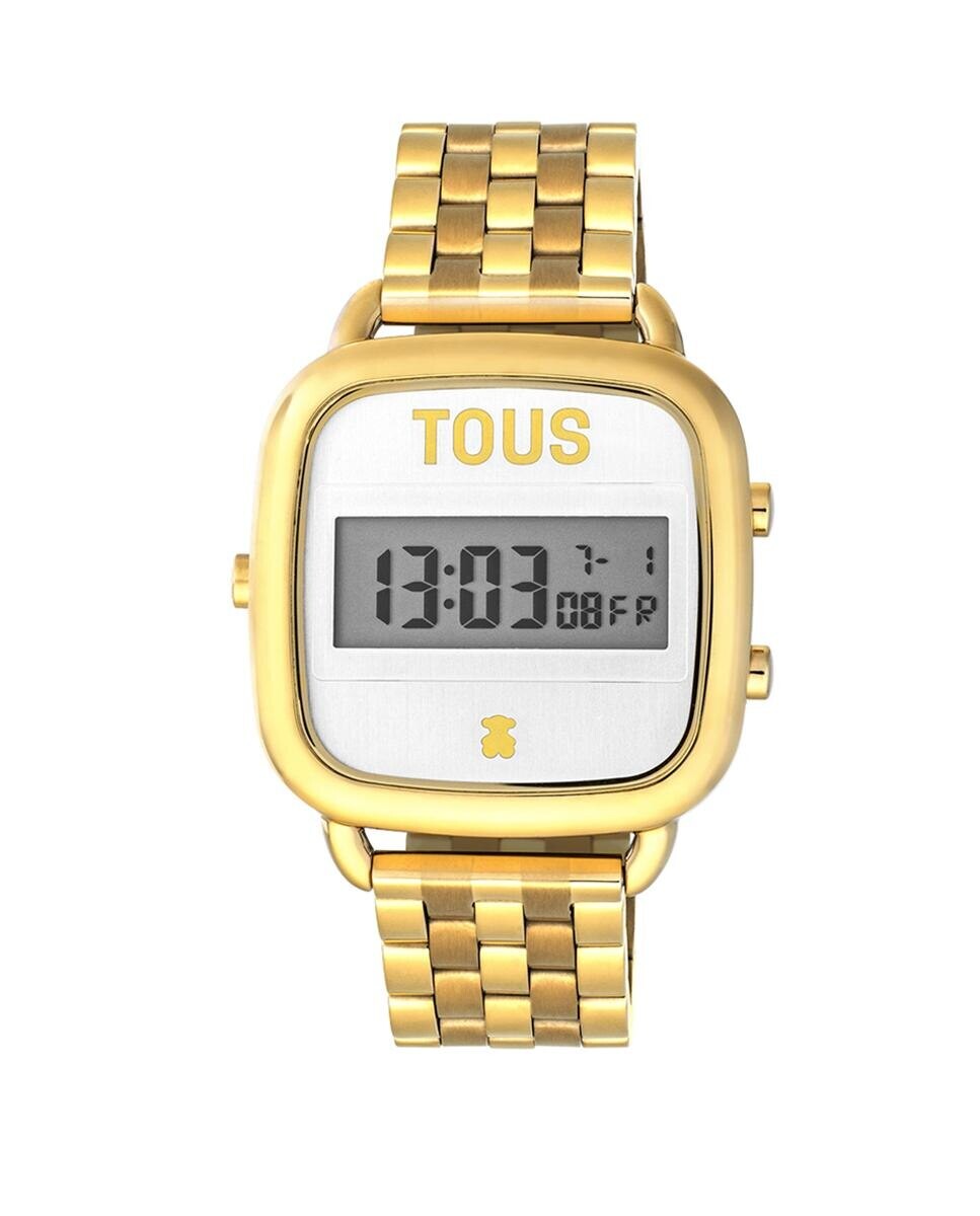 Цифровые женские часы D-Logo со стальным браслетом золотого цвета с IP-адресом Tous, золотой
Цифровые женские часы D-Logo со стальным браслетом золотого цвета с IP-адресом Tous, золотой