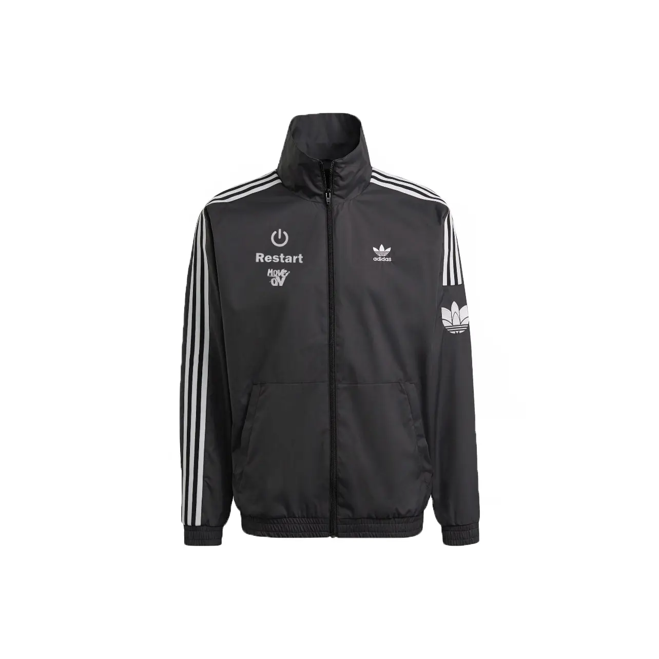 Куртка с тремя полосками, унисекс Adidas Originals, черный
Куртка с тремя полосками, унисекс Adidas Originals, черный