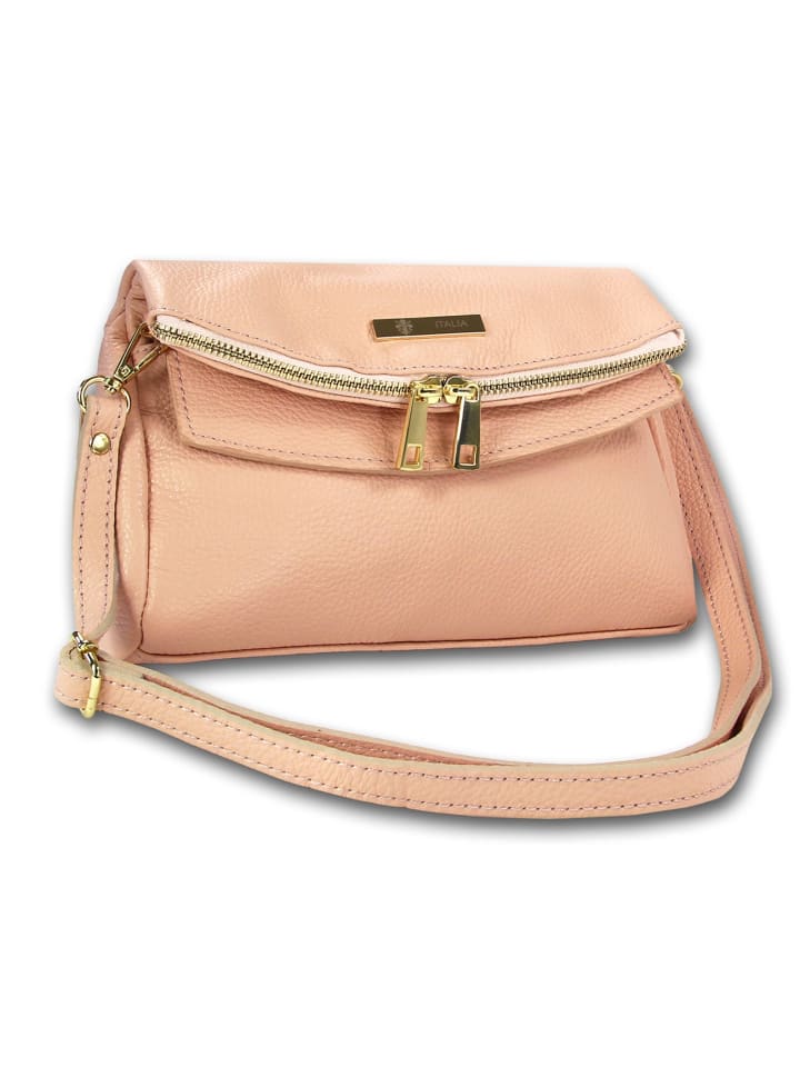 Кожаная сумка через плечо, клатч Toscanto розового цвета, примерно 24 см Toscanto
Кожаная сумка через плечо, клатч Toscanto розового цвета, примерно 24 см Toscanto