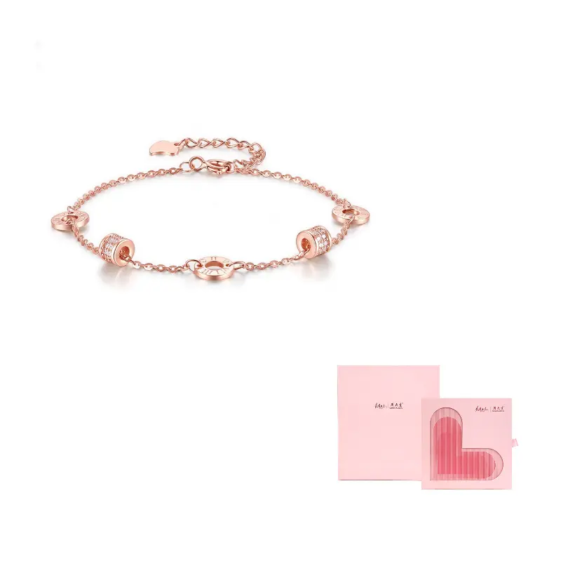 Браслет женский CHOW TAI SENG, small round pendant bracelet
Браслет женский CHOW TAI SENG, small round pendant bracelet