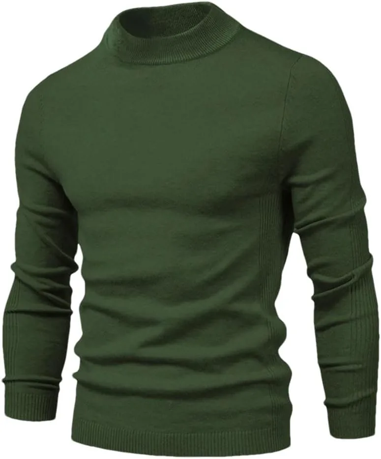 Мужской толстый вязаный свитер Casual Solid Warm Slim Pullover
Мужской толстый вязаный свитер Casual Solid Warm Slim Pullover