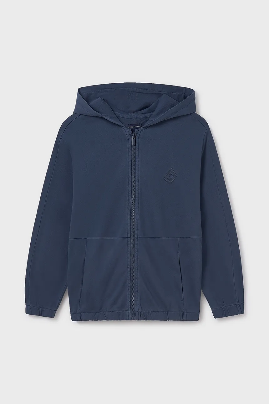 Детская хлопковая толстовка Mayoral, темно-синий
Детская хлопковая толстовка Mayoral, темно-синий