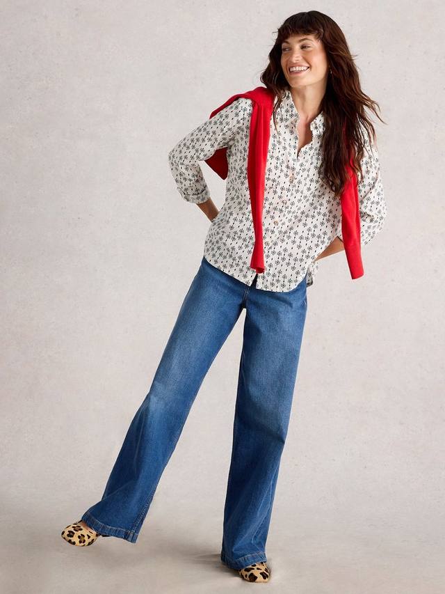 Софи абстрактная рубашка с длинными рукавами White Stuff, White/Multi
Софи абстрактная рубашка с длинными рукавами White Stuff, White/Multi