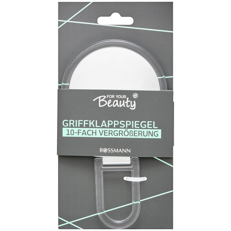 Зеркало складное маленькое на ручке For Your Beauty, 1 шт.
Зеркало складное маленькое на ручке For Your Beauty, 1 шт.