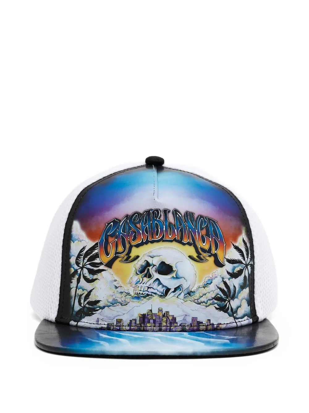 Кепка с логотипом CASABLANCA, белый 
Кепка с логотипом CASABLANCA, белый