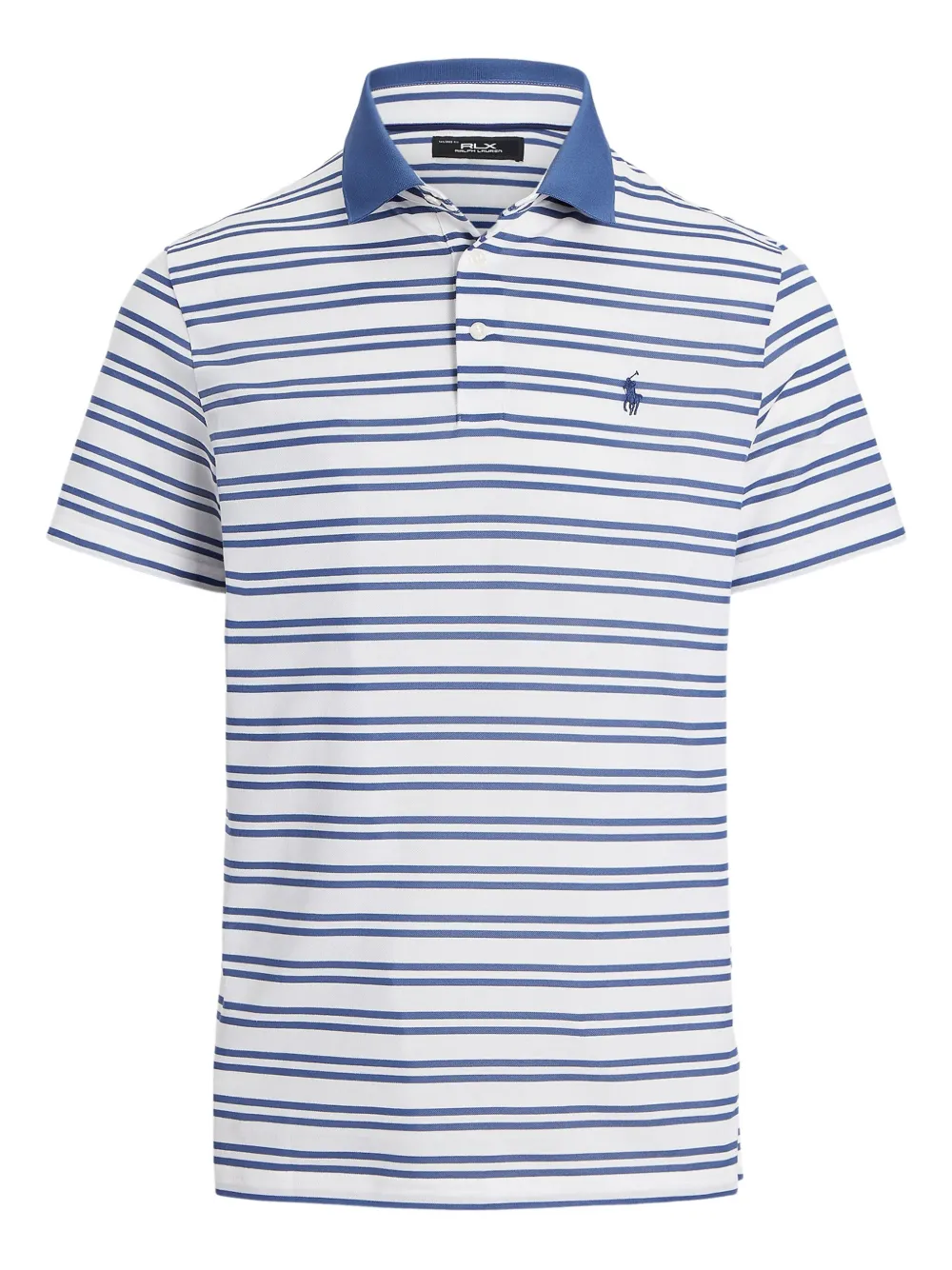 Поло в полоску на трех пуговицах Rlx Ralph Lauren, белый
Поло в полоску на трех пуговицах Rlx Ralph Lauren, белый