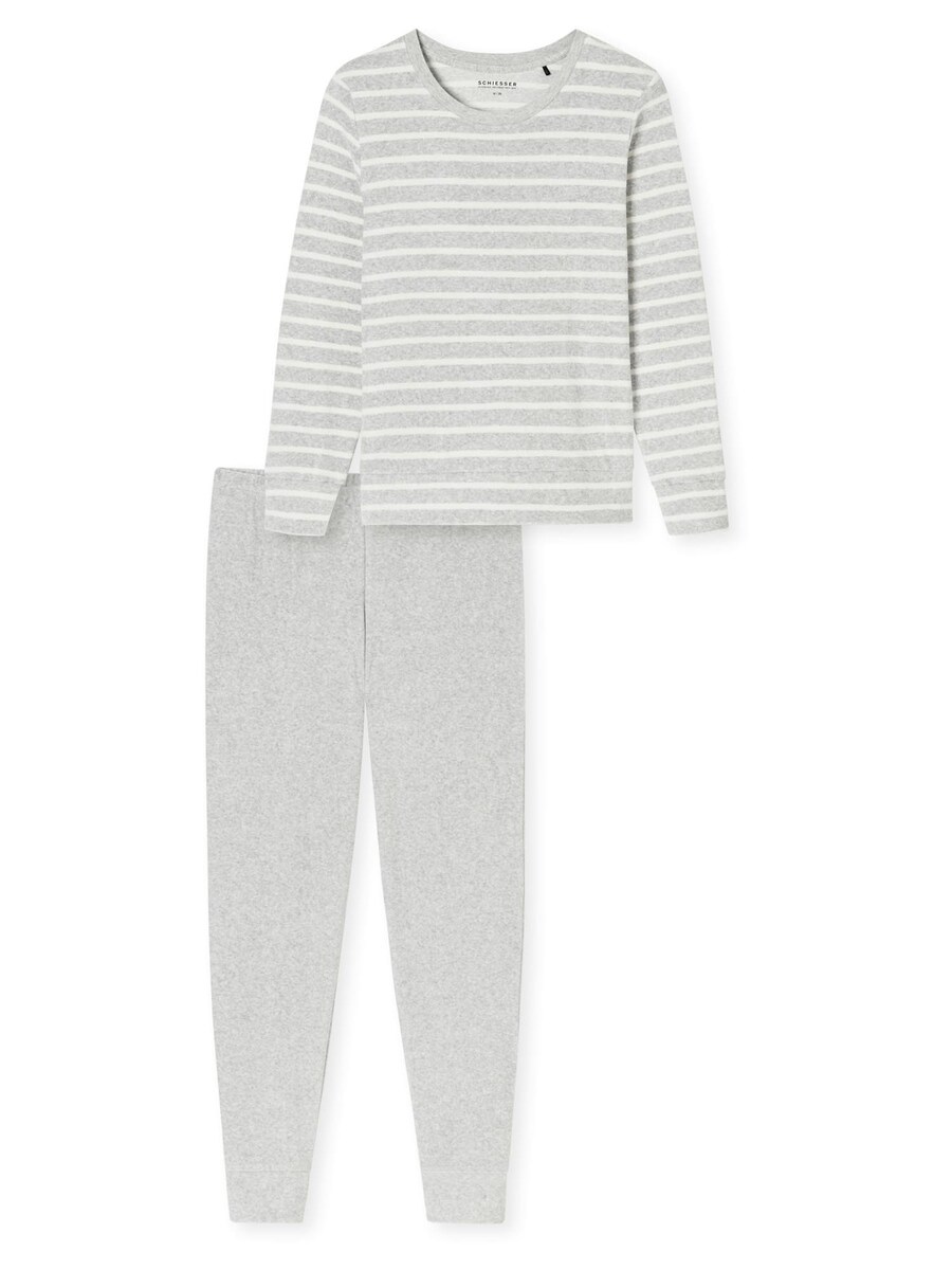 Пижама SCHIESSER Casual Essentials, светло-серый
Пижама SCHIESSER Casual Essentials, светло-серый