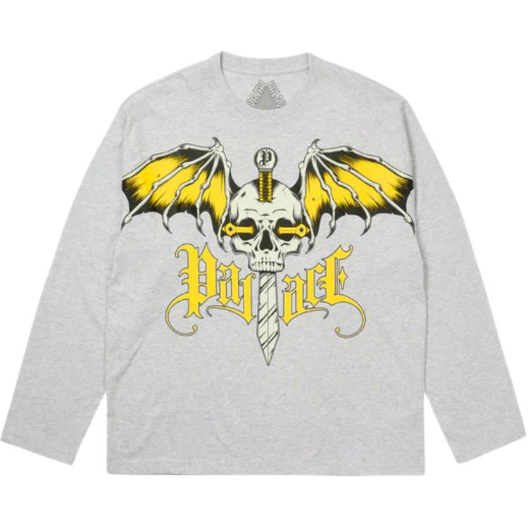 Футболка Wingspan с длинным рукавом Unisex PALACE, серый
Футболка Wingspan с длинным рукавом Unisex PALACE, серый