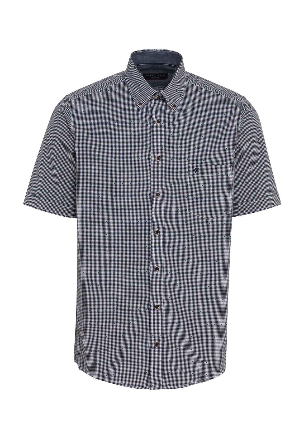Деловая рубашка, современный крой, короткий рукав, воротник на пуговицах, мужская CASAMODA, цвет 101 Blau
Деловая рубашка, современный крой, короткий рукав, воротник на пуговицах, мужская CASAMODA, цвет 101 Blau