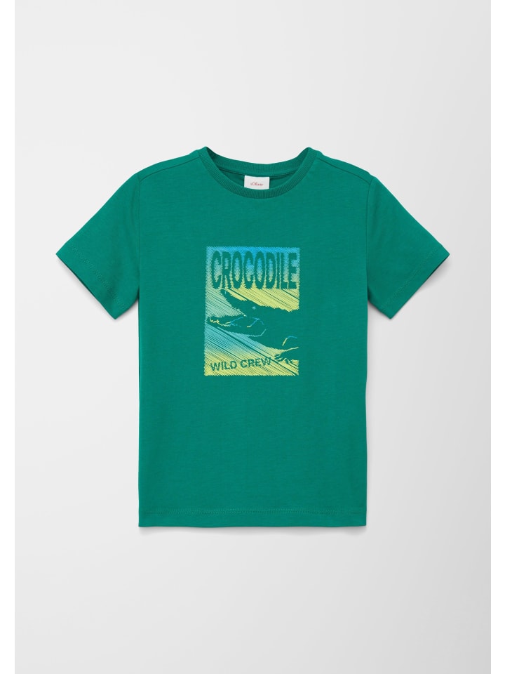 Футболка s.Oliver, зеленый
Футболка s.Oliver, зеленый