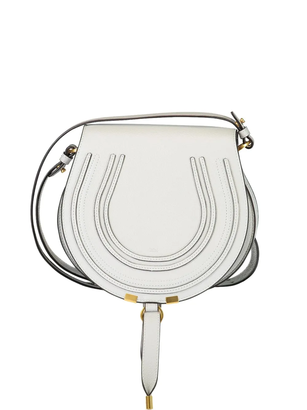 Сумка на плечо Marcie с прострочкой Chloé, белый
Сумка на плечо Marcie с прострочкой Chloé, белый