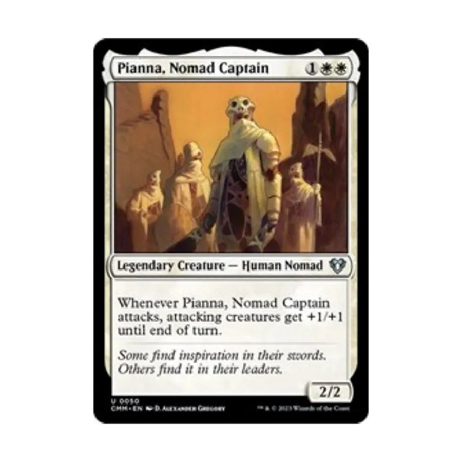 CCG Пианна, капитан кочевников (U), MTG - Commander Masters
CCG Пианна, капитан кочевников (U), MTG - Commander Masters