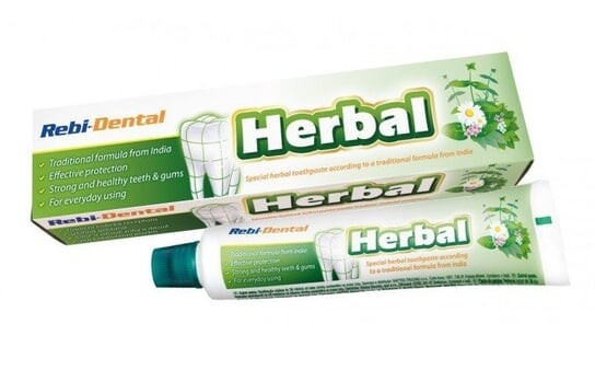 Зубная паста, 100 г Mattes, Rebi-Dental Herbal
Зубная паста, 100 г Mattes, Rebi-Dental Herbal